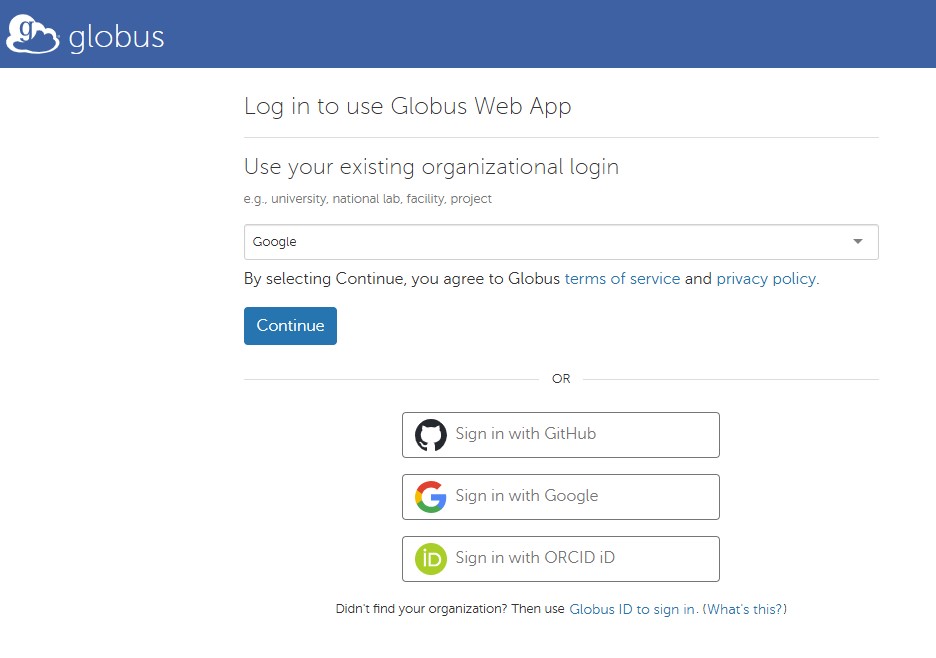GlobusLogin